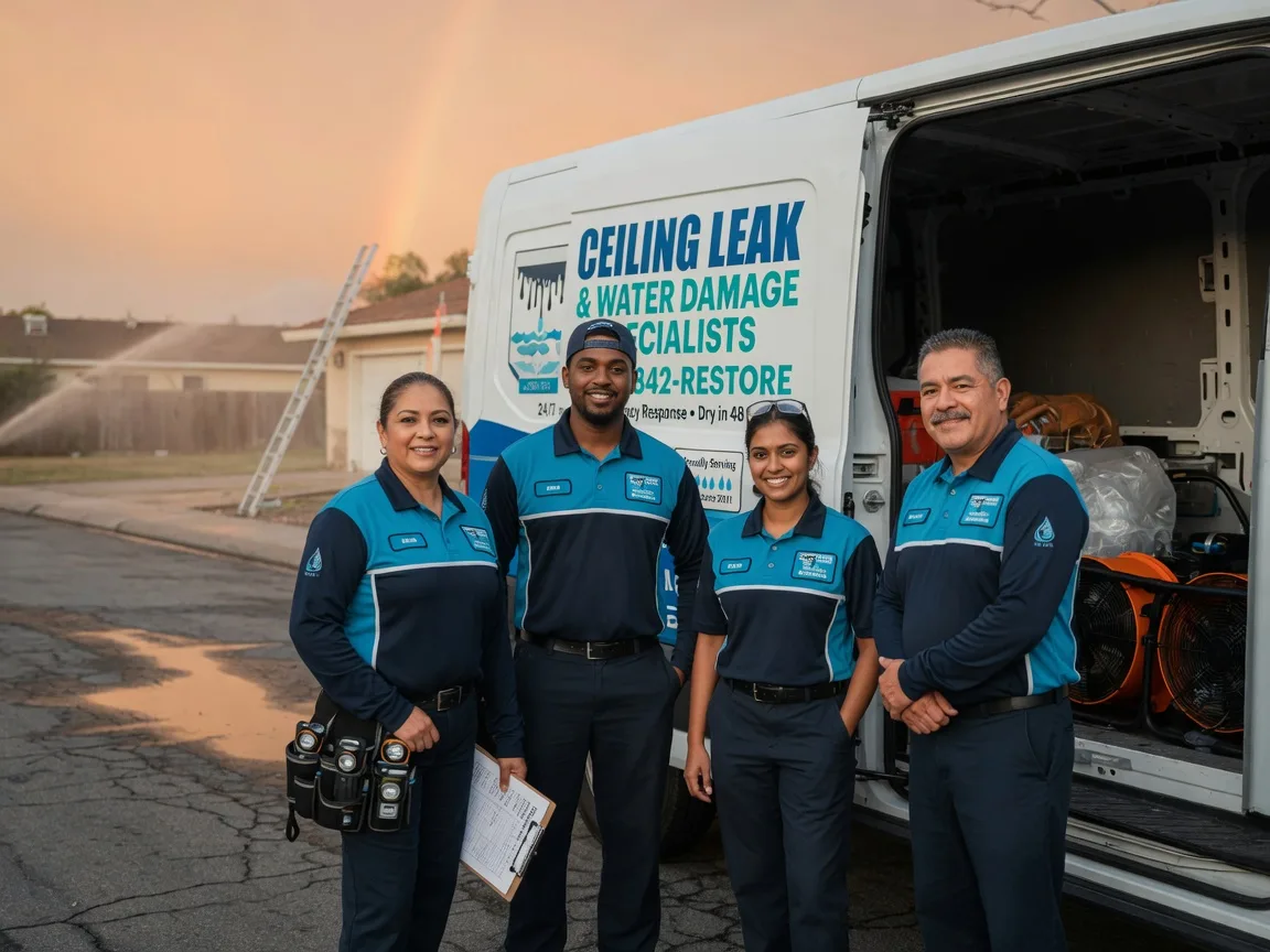 Ceiling Leak Cleanup company in Panorama City, CA